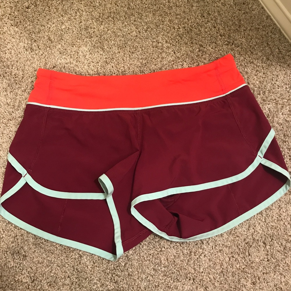 Lululemon speed shorts